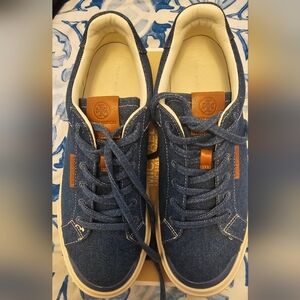 Tory Burch Men's Blue Sneakers